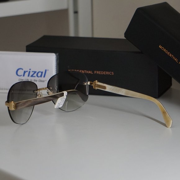 Morgenthal Frederics Sunglasses Buffalo Horn $1415 main image 8